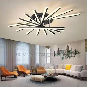Modern Nordic Led Chandeliers Indoor Lighting Study Living Room
