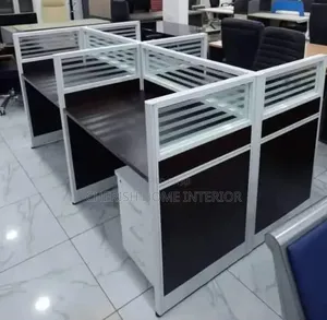 Cubicle Table With Drawers