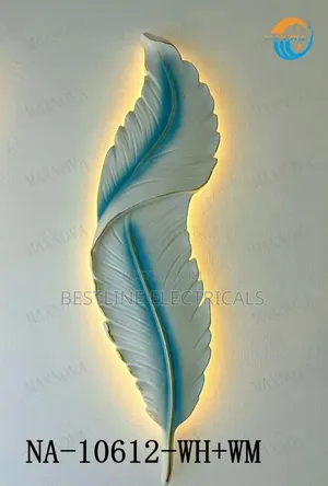 Led Feather  Wall Breaket Light Available