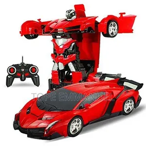 Remote Control Transformation Robot Toy Car