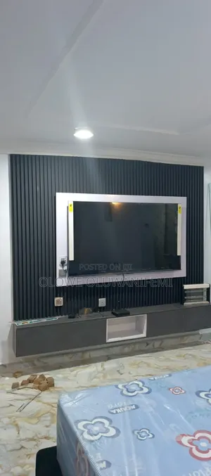 Fluted Panel Tv Console Design