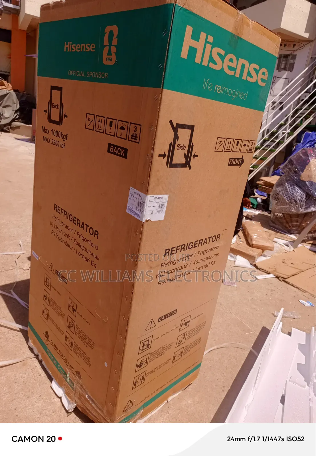 Hisense Rc- 71ws Fridge