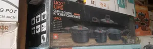 Ucc Life Granite Coating Kitchen Cookware Set
