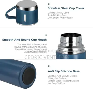 Vacuum Flask 500ml With 2cups