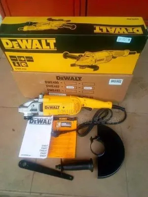 Dewalt Large Angle Grinder (Heavy Duty Cutting Grinding Tool)