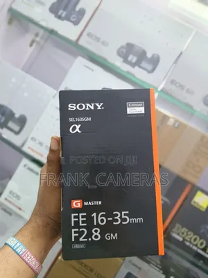 Sony Lens 16-35mm F2.8