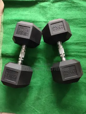 25kg Hexagon Dumbbell