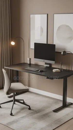 Executive Office/Home Computer Desk (Motorised Height Adjustable)