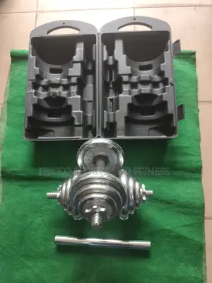 20kg Chrome Dumbbell Set