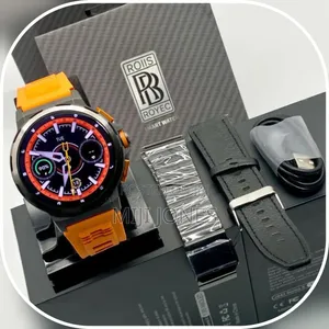 Ferrari Style Smartwatch–Gps, Nfc,Fitness Tracker,Call Music Control