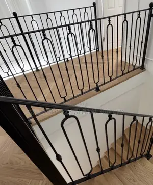 U Channel Wrought Iron Rails