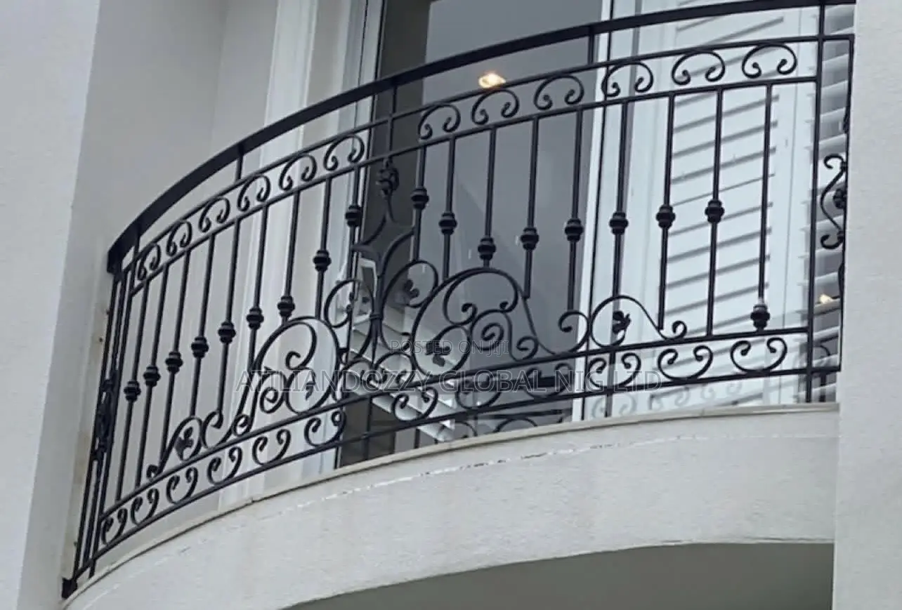 Wrought Iron Balcony Rail