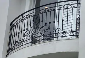 Wrought Iron Balcony Rail