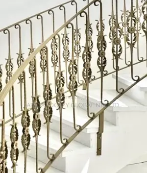 Clove Wrought Iron Rail Design
