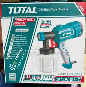 Total 450w Industrial Electric Paint Spray Gun (Model Tt3506).