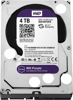 4 Tb Hard Drive for Desktop, CCTV Surveillance, Dvr, NVR