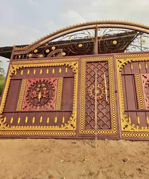 Wrought Iron Galaxy Gate