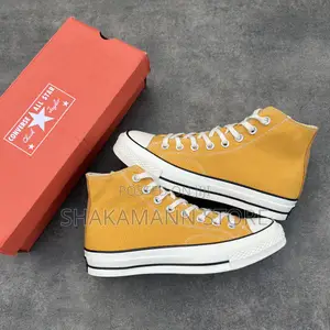 High Quality Converse Yellow Hightop