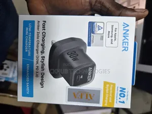 Anker Zolo Fast Charging 30w Pd 3.0, Stylish Design