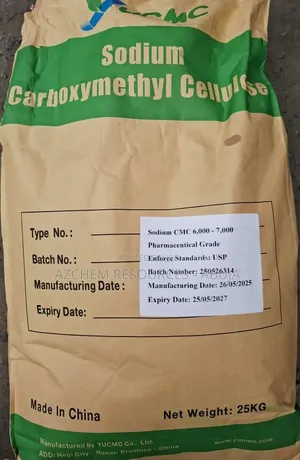 Sodium Carboxymethyl Cellulose – 25kg Industrial Pharma Grade
