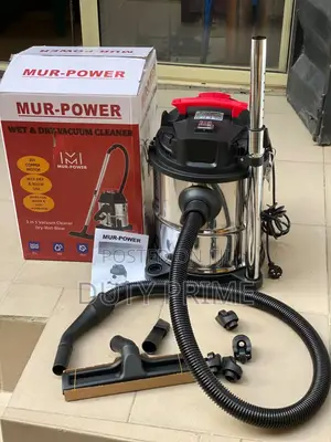 Mur-Power 20l Wet Dry Stainless Steel Vacuum Cleaner + Blower