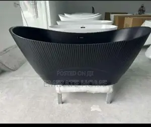 Acrylic Black Bathtub