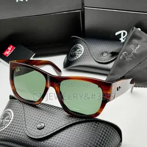 Quality Ray-Ban Tortoise/Black Sunglasses, Full Box Set, Uv Protection