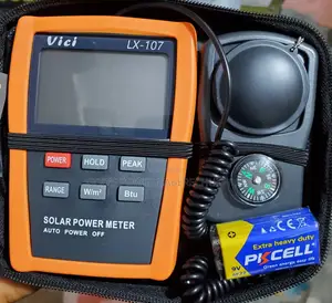 Vici Lx-107 Solar Power Meter and Optical Instrument