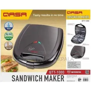 Qasa 4 Slice Toaster / Sandwich Maker