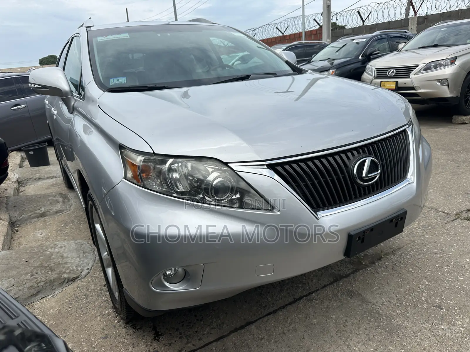 Lexus RX 2011 Silver