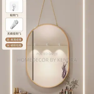 Luxury Gold Edge Wall Mounted Mirror