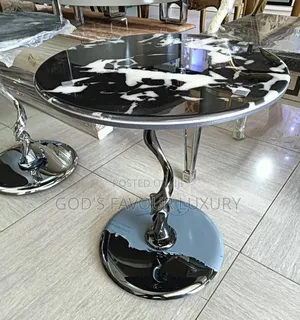 Marble Top Side Stool
