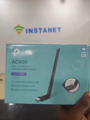 Tp-Link Archer T2u Plus Ac600 High Gain Wireless Dual Band Usb Adapter