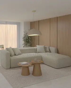 Padded L Shaped Sofa