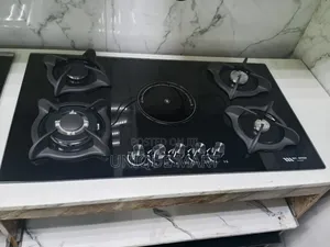 90 Cm Built-in 4 Glass Burner and 1 Electric Cooktop.Sky Oppein Turkey