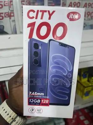 New Itel City 100 128 GB Black