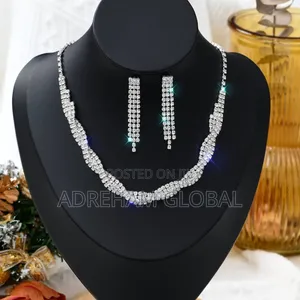 Fashion Silver Jewelry Chain and Earring
