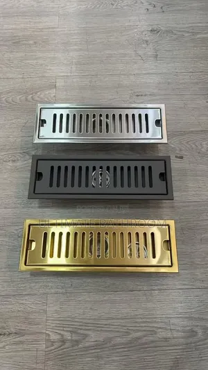 300mm Bathroom Linear Floor Drain in Colours