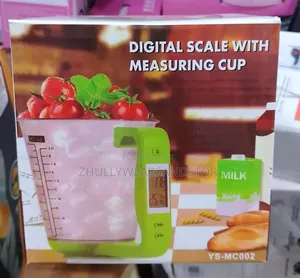Digital Scale With Measuring Cup