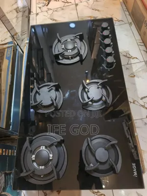 Original Image Inbuilt Cabinet 5 Burners New Design Gas Cooker Hob