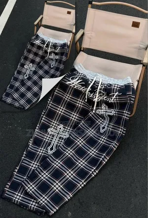 High Quality Luxury Checkers Joggers