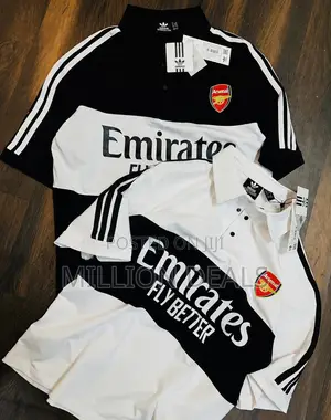 Retro Classic Arsenal Polo Shirt Jersey