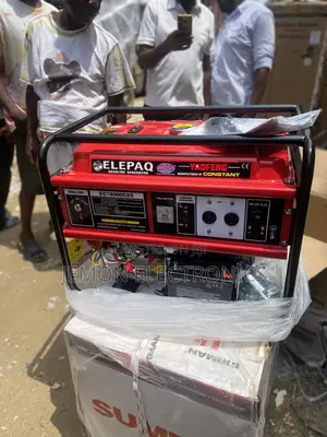 8kva Elepaq Key Start Generator Fuel Efficient With 100% Copper Engine