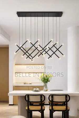 Dimmable Led Pendant Lamp Long Hanging