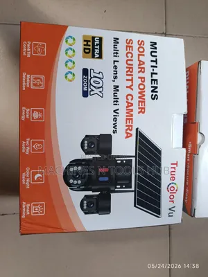 True Color Vu Multi Lens Solar Security Camera