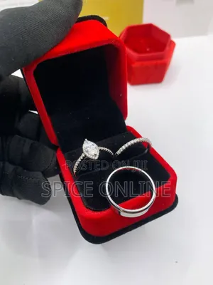 Xvip Quality VVS Moissanite Diamond Engagement and Wedding Rings