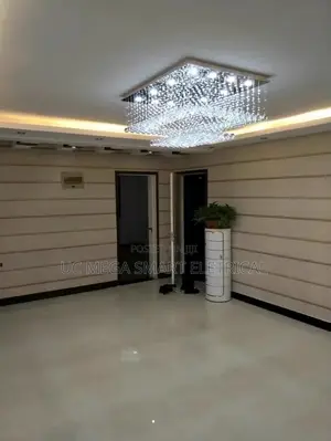 Led Crystal Ceiling Chandelier Rectangular Living Room Lighting Dining