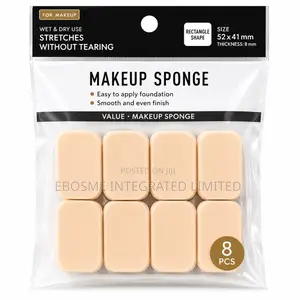 8 Pieces Makeup Sponge Set – Soft Cosmetic Foundation Sponges