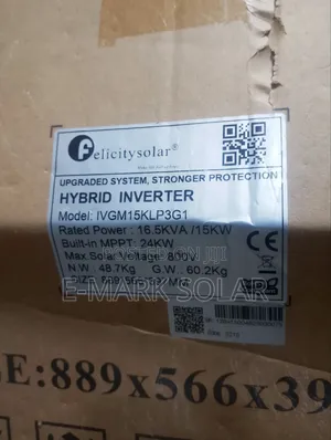 15kva 48v I v G M Felicity Solar Inverter Hybrid 800v 3-Phase Hybrid