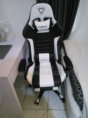 Executive Home/Office Gaming Chair - Black White